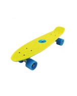 Skateboard FREEDOM tavola gialla - ruote azzurre NEXTREME