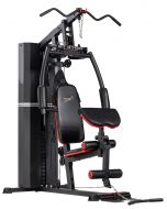 Palestra Multistazione HOME GYM gym ST 4700 Professional con 105 kg pacco pesi e Larry Scott