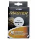 Confezione di 6 palline Master bianche ABS (1 stella) STIGA